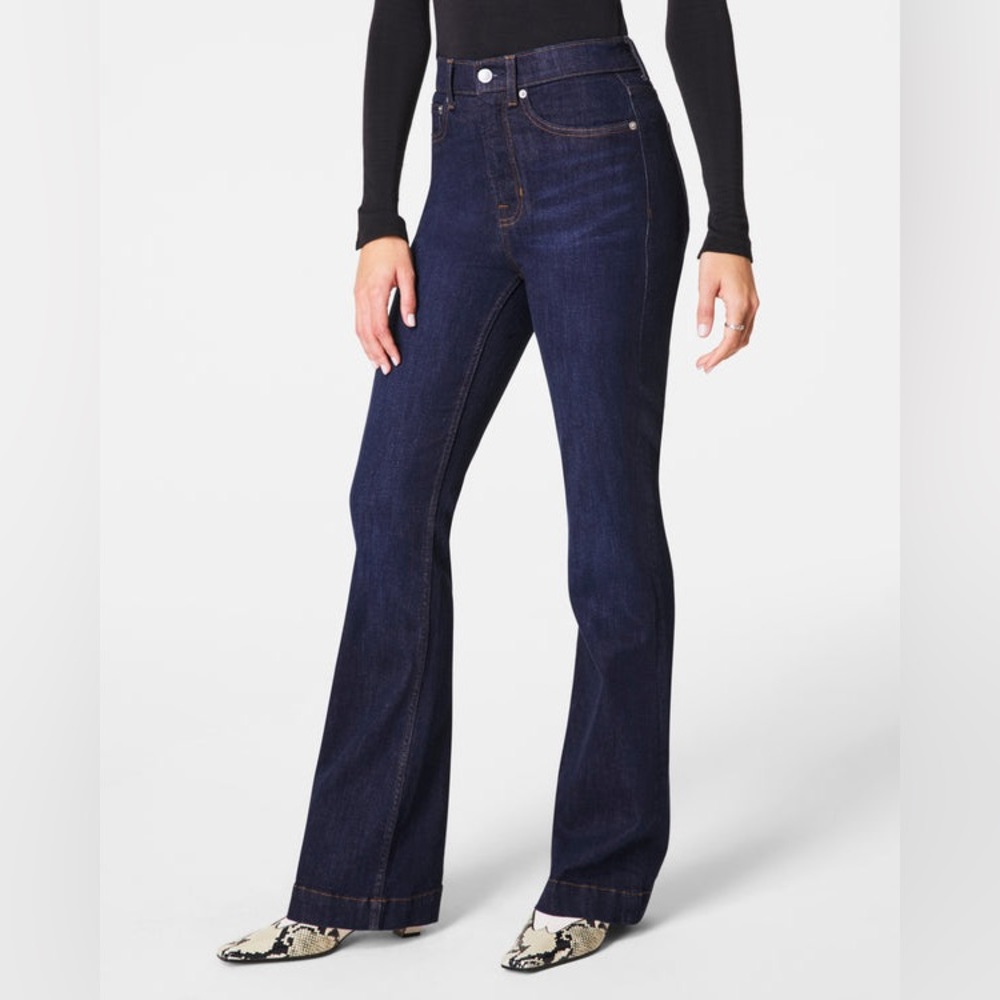 Spanx flare jeans size medium